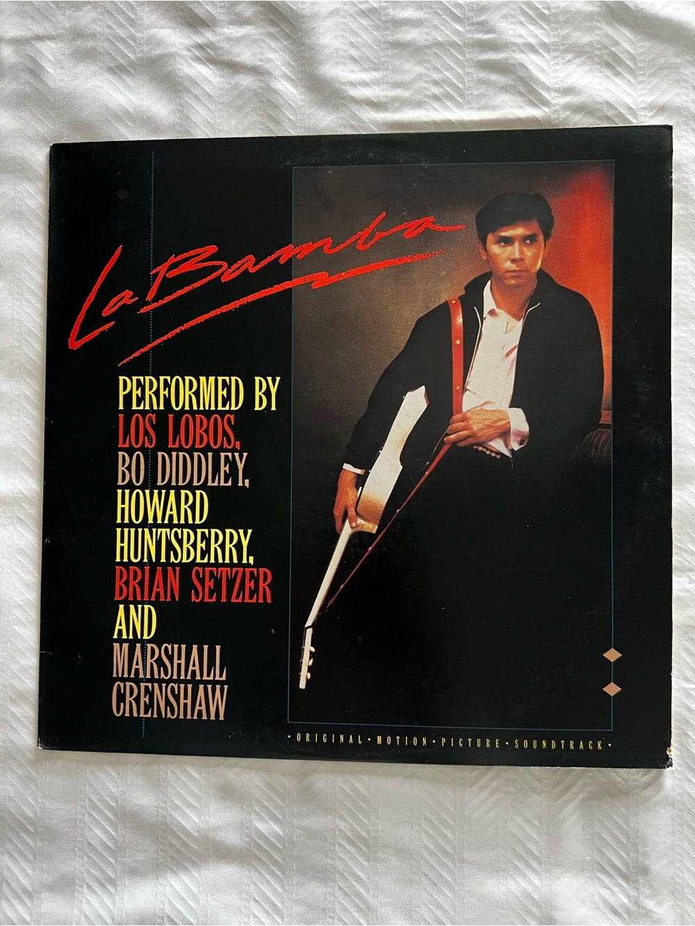 Vintage La Bamba Original Motion Picture Soundtrack Vinyl Record 1987